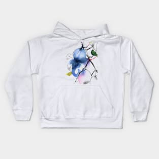 Ripe plums Kids Hoodie